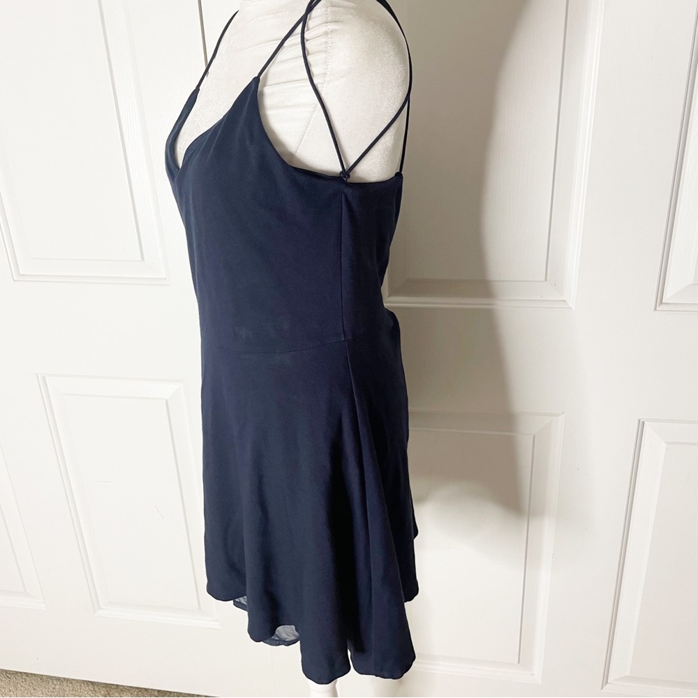 ALICE + OLIVIA SUZE SPAGHETTI STRAP SKATER DRESS - Picture 5 of 12